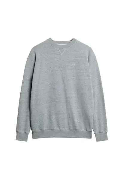 Superdry & Co Mikina 'Essential'  sivá melírovaná