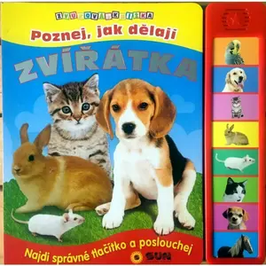 Poznej jak dělají zvířátka - zvuková knížka (poškozená)