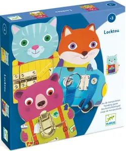 Locktou – zvířátka se zámky pro trénink motoriky