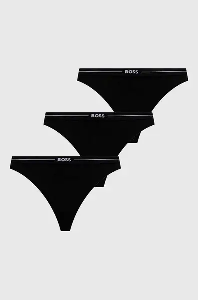 Tanga BOSS 3P THONG 3-pack