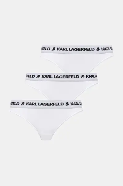 Tanga Karl Lagerfeld LOGO THONG 3-pack