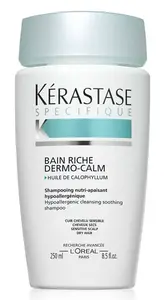 Kérastase Upokojujúci šampón na citlivú pokožku hlavy a suché vlasy Bain Riche Dermo-Calm (Hypoallergenic Cleansing Soothing Shampoo Sensitive Scalp D