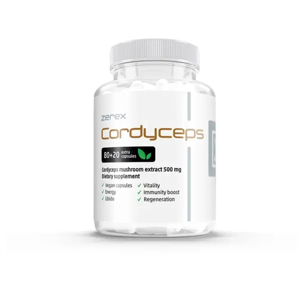 Zerex Cordyceps 80+20 kapslí