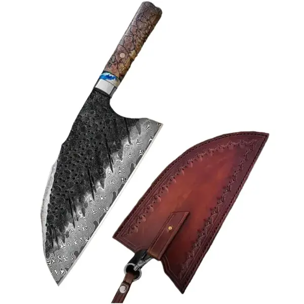 Damaškový kuchynský sekáčik Rokurono H29018