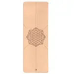 Bodhi PHOENIX Yoga Cork mat KVET ŽIVOTA joga korková podložka 185 x 66 cm x 4 mm