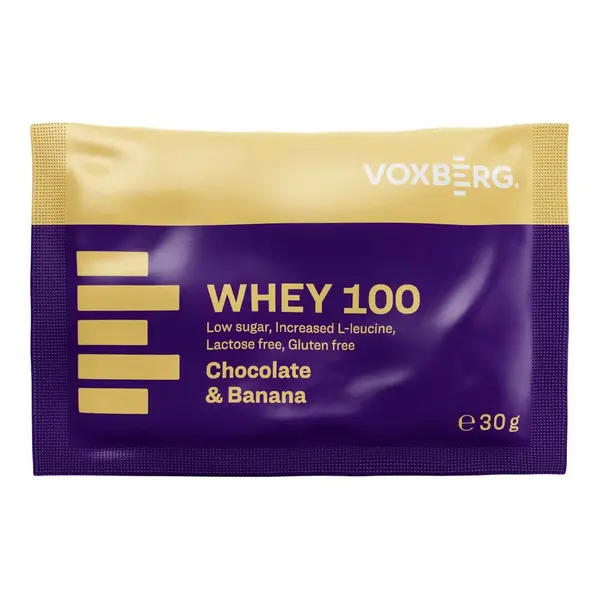 Proteín WHEY 100 Čokoláda a Banán VOXBERG