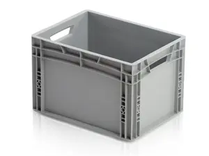 Euro přepravka 400x300x270 - šedá