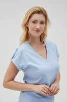 Marisse Women's T-Shirt L-Ts-4621 L.Blue