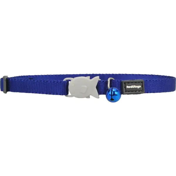 Nylonový obojok pre mačku modrý