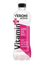 Veroni Active Vitamin water Ginseng červ.hrozno+granat.jablko