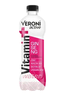 Veroni Active Vitamin water Ginseng červ.hrozno+granat.jablko