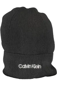 Černá dámská čepice s příměsí vlny Calvin Klein - Dámské