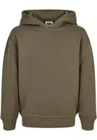 Dívčí organická oliva s kapucí