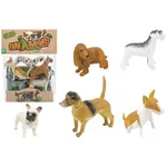 Zvieratká psy 5ks-MOVEO