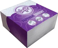 Obrúsky biele 70ks 33x33 Purple 140g