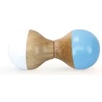 Vilac Dřevěné chrastítko bílo - modré