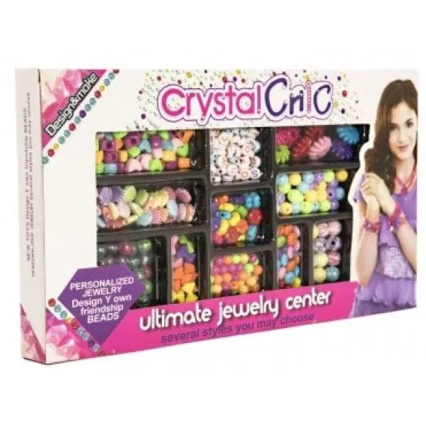 Souprava korálky navlékací plastové