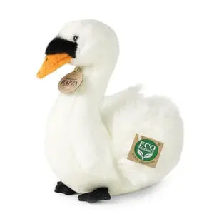 Plyšový pták labuť sedící 23cm ECO-FRIENDLY