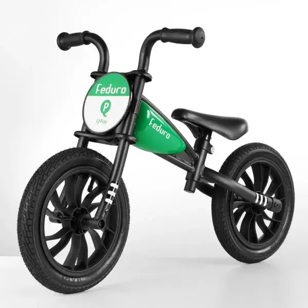 QPLAY Odrážedlo Feduro Green, věk 3-6 let