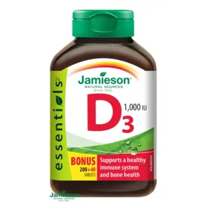 Jamieson Vitamin D3 1000 IU 240 tablet