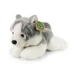 Plyšový pes husky ležící 20 cm Eco-Friendly