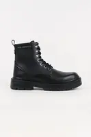 Kožené polobotky Karl Lagerfeld MILES pánské, černá barva, KL10255