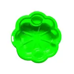 Pískoviště květina - zelené 107x107 cm