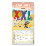 Rodinný plánovací XXL 2026 - nástěnný kalendář