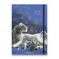 Náčrtník Shkolyaryk Muse Sketch & Note Born Gold - A5, tečkovaný, 80 listů