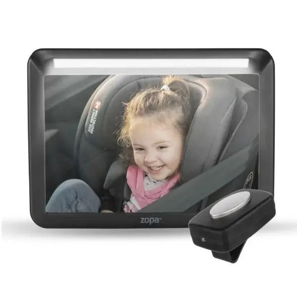 Zrcadlo s osvětlením LED DELUXE, Black