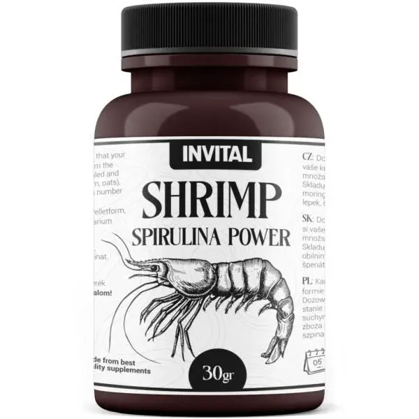 INVITAL Krevetková Spirulina Power 30g