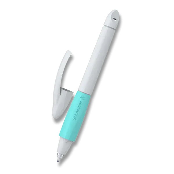 Bombičkový roller Schneider Base Ball - šedá/tyrkysová