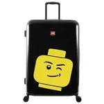 LEGO® Luggage ColourBox Minifigure Head 28" - Černý