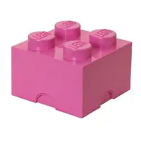 LEGO® úložný box 4 - růžová 250 x 250 x180 mm