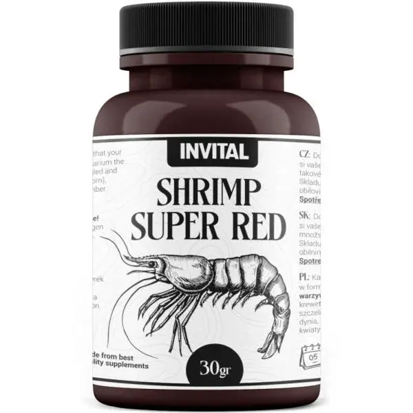 INVITAL Krevetka Super Red 30g
