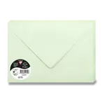 Barevná obálka Clairefontaine, A5, olizová, 20 ks - sv. zelená