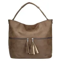 Dámska kabelka Double D - hnedá