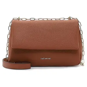 Dámska crossbody kabelka Emily & Noah Liana - hnedá
