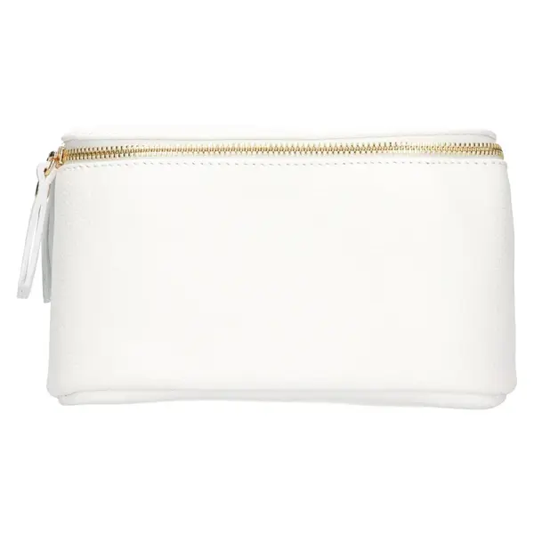 Dámská kožená ledvinka Italia Milagros - bílá