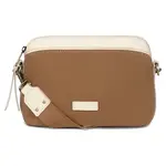 Dámska crossbody kabelka Hexagona Tolla - hnedo-béžová