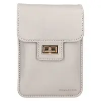 Dámska kabelka na mobil a doklady David Jones Livie - strieborná