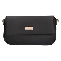 Dámska crossbody kabelka Hexagona Giann - čierno-béžová