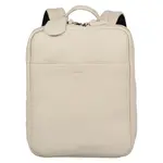 Trendy kožený batoh Burkely Luci - krémová