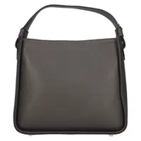 Dámska kožená kabelka Italia Lusia - tmavo šedá