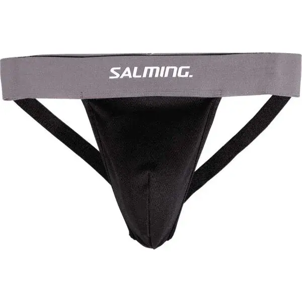 Salming GOALIE JOCK STRAP E-SERIES SR Suspenzor, čierna, veľkosť