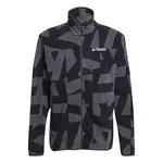 adidas Terrex Multi Printed Full-Zip Fleece Jacket M