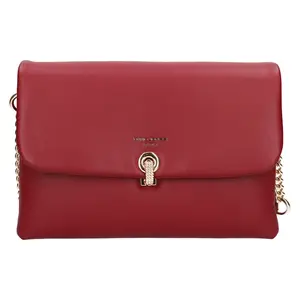 Dámská crossbody kabelka David Jones Ledda - červená
