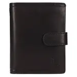 Pánská kožená peněženka Lagen Briar - černá