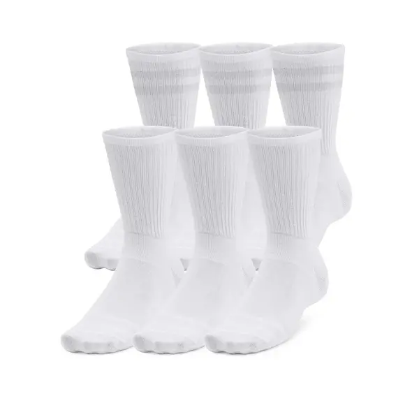Under Armour Essential 6pk Crew Socks XL