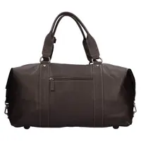 Cestovní kožená taška Katana Trev - tmavě hnědá